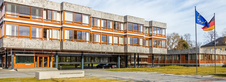 Gebäude des Gerichts in Karlsruhe